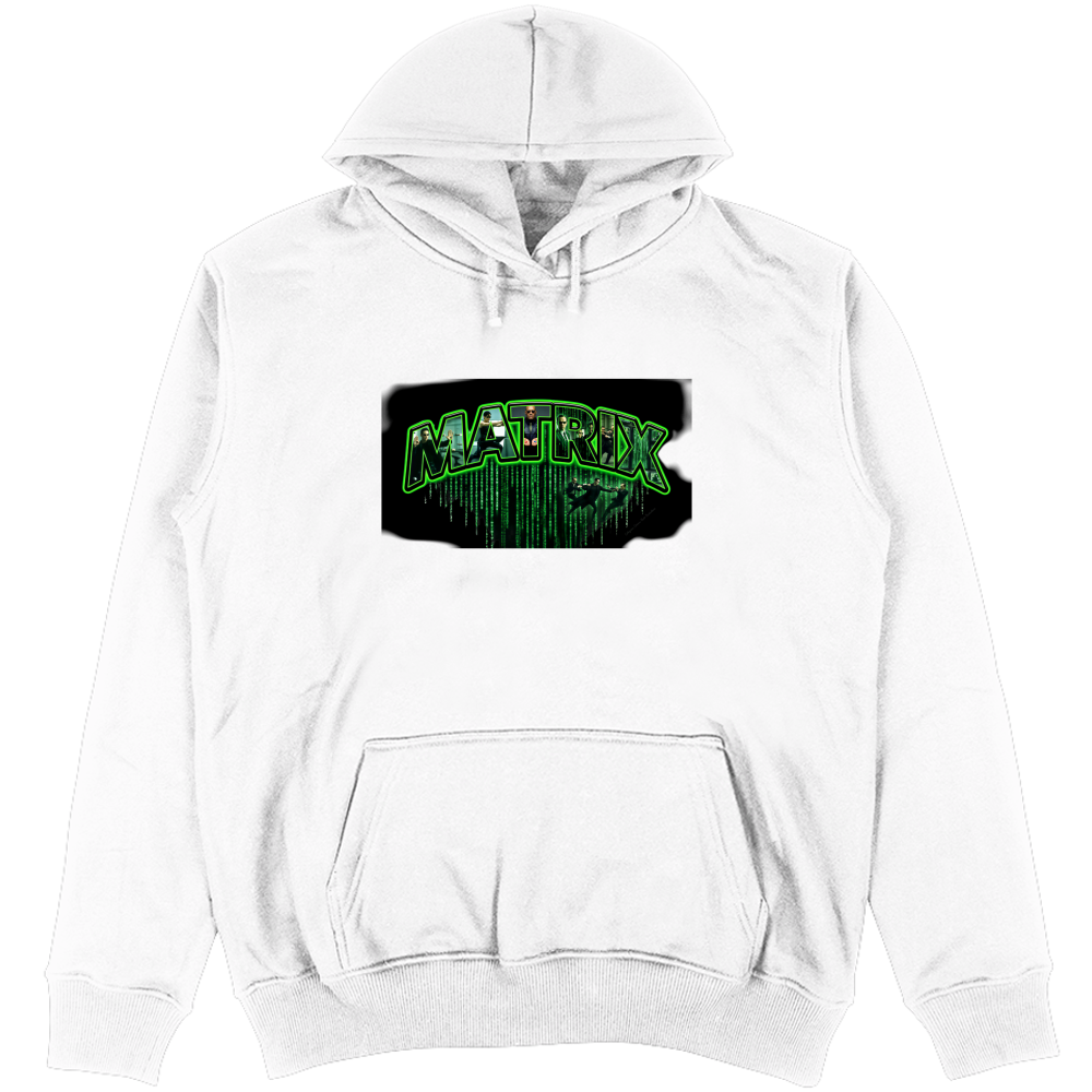 Felpa Unisex con Cappuccio linea matrix A