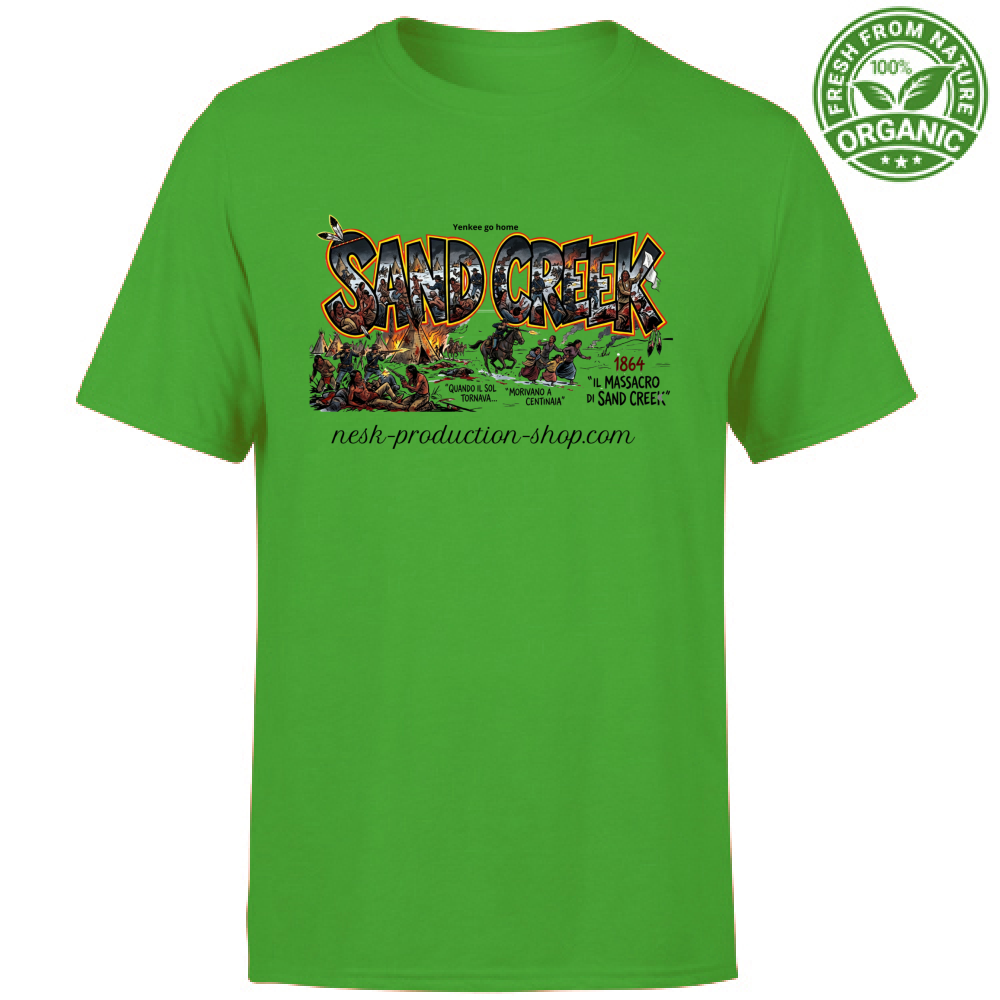 T-Shirt Unisex Organic linea sand creek