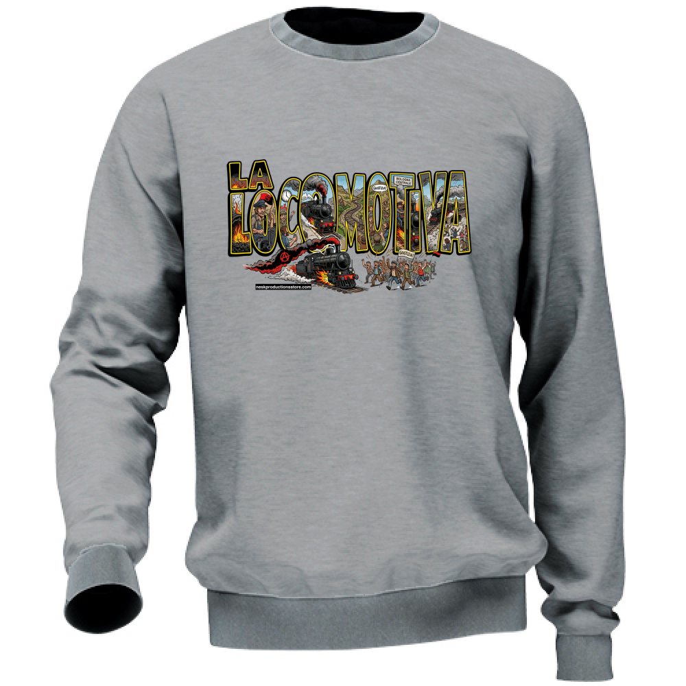 Felpa Unisex linea la locomotiva A