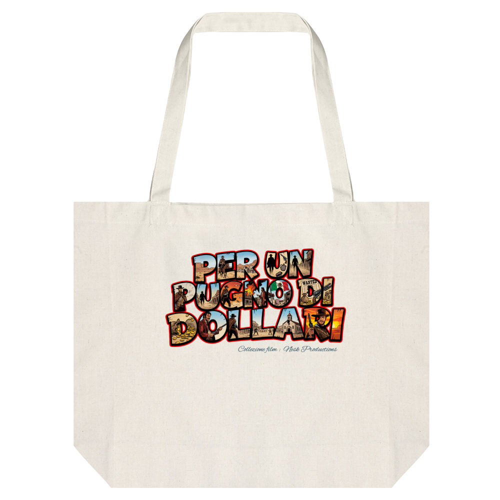 Tote Bag Canapa Linea pugno di dollari