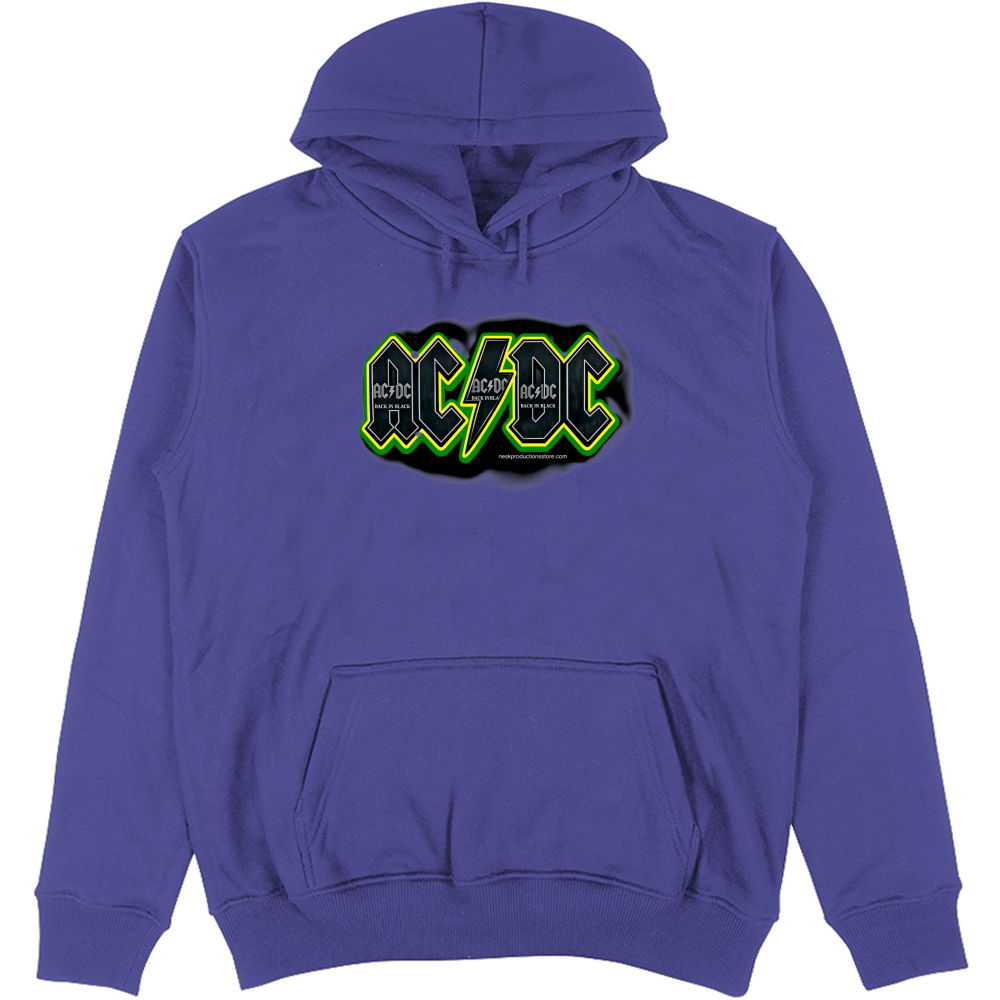Felpa Unisex con Cappuccio linea AC/DC   A