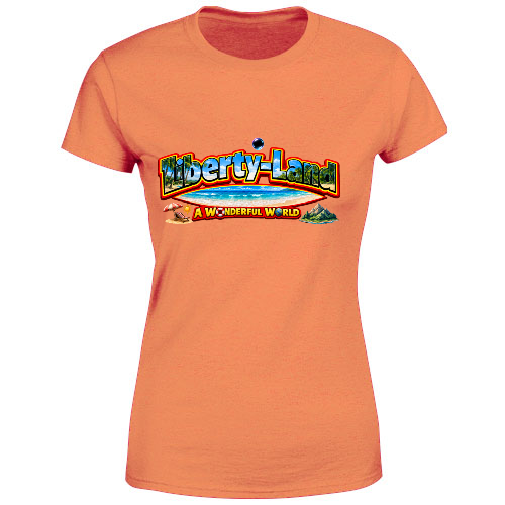 T-Shirt Donna Maglietta Verso un Mondo Migliore e Oltre