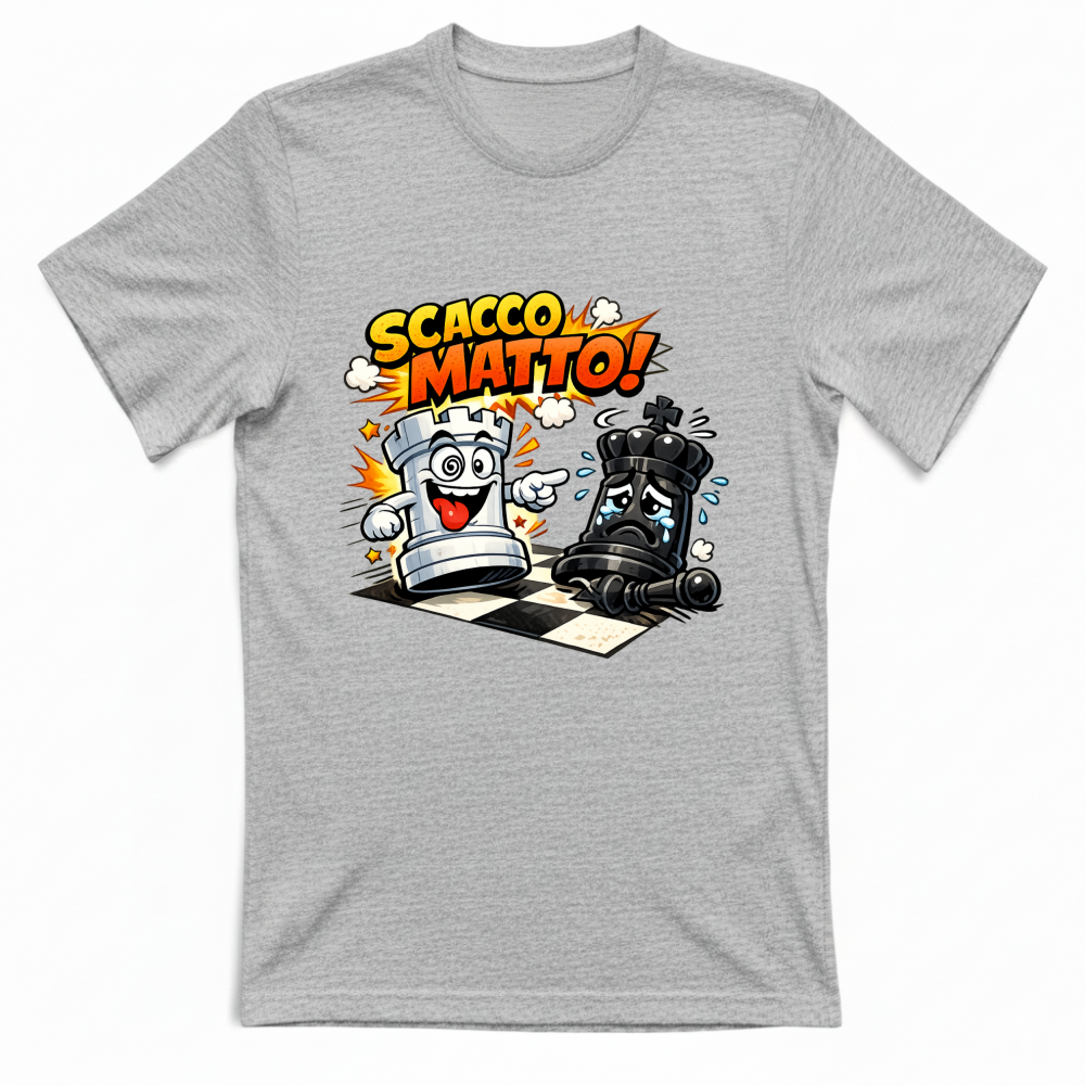 T-Shirt Unisex Linea scaccomatto