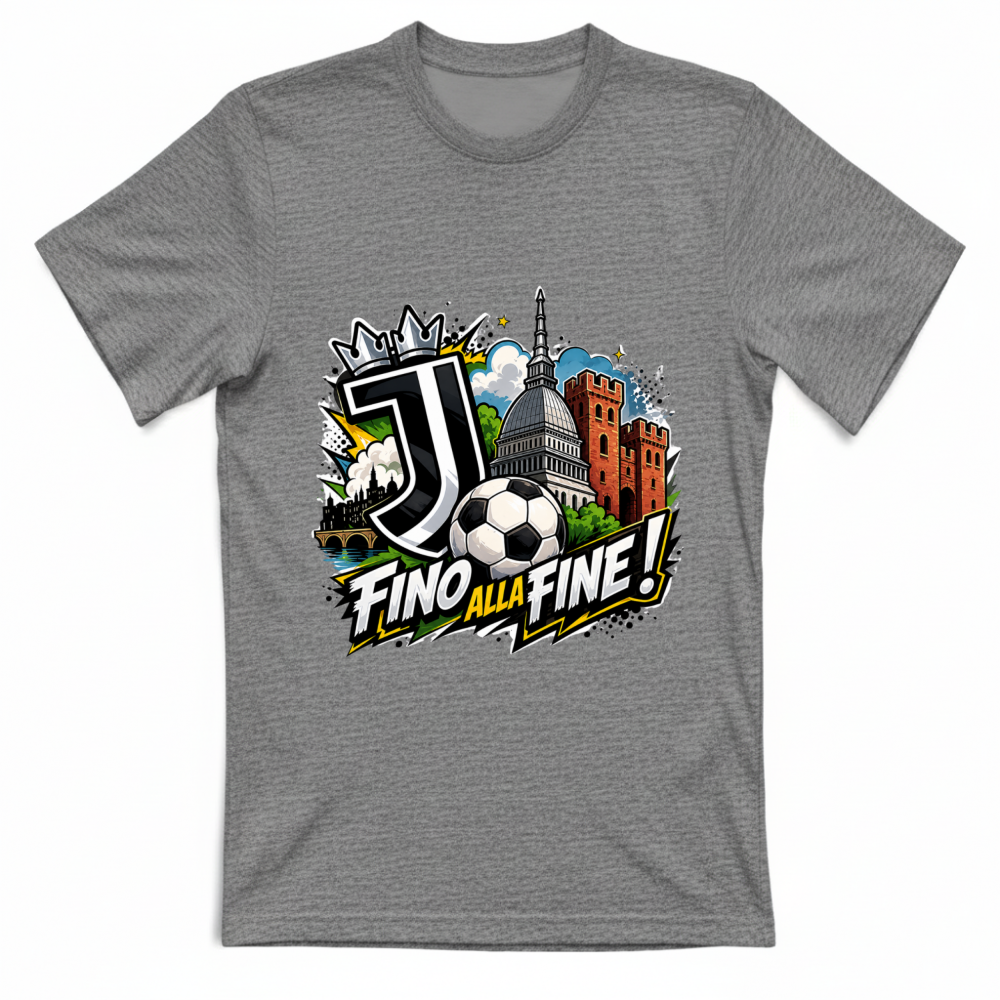 T-Shirt Unisex linea Juve fino alla fine