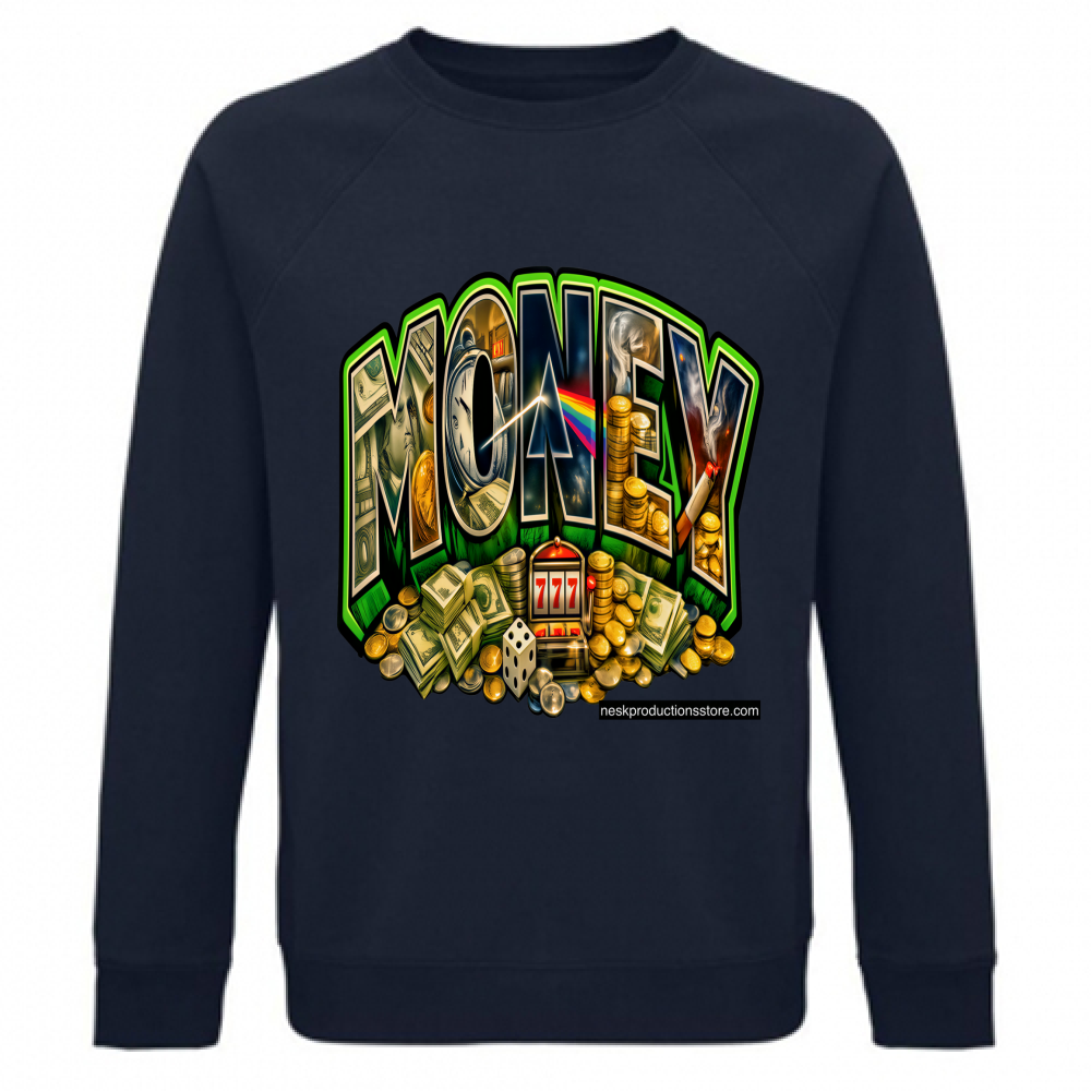 Felpa Unisex Organica linea Money A