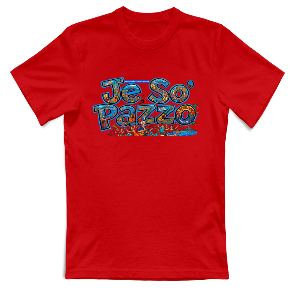 T-Shirt Unisex Large linea je so pazzo A
