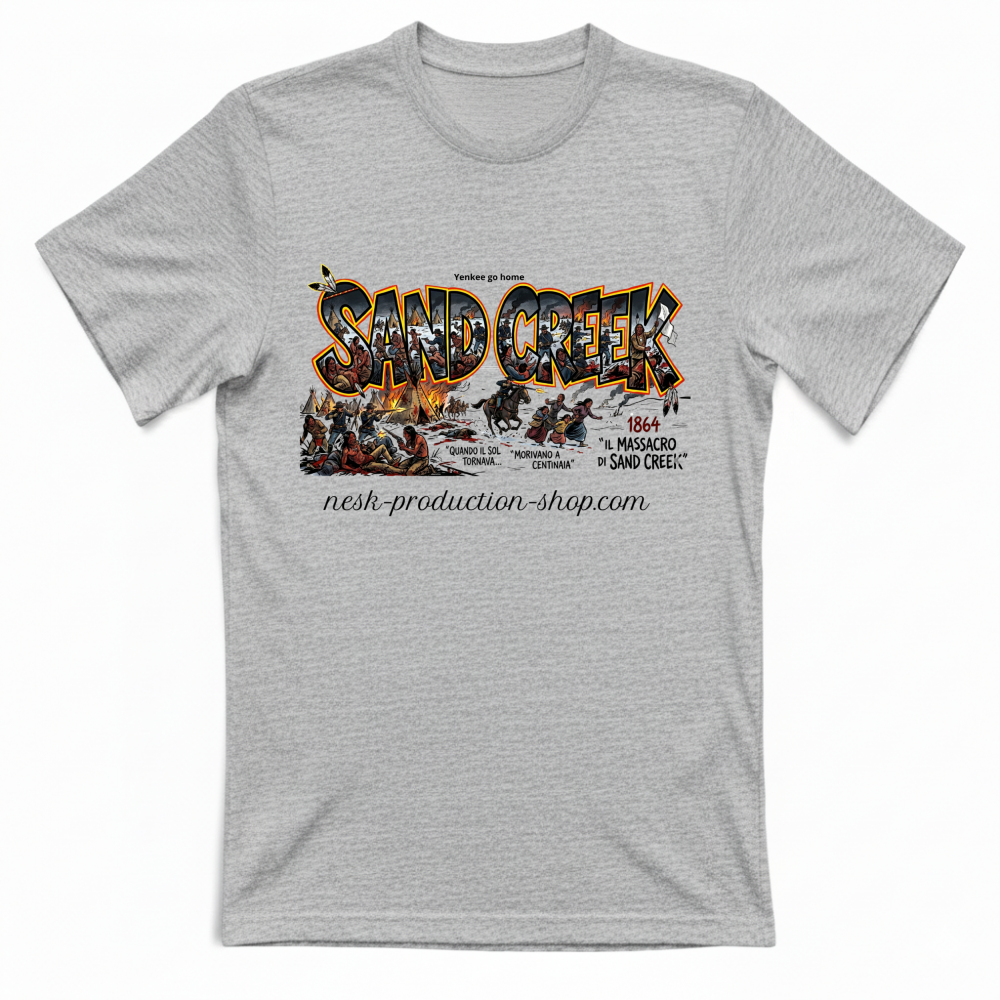 T-Shirt Unisex linea sand creek
