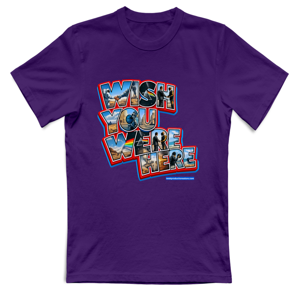 T-Shirt Unisex linea wish you were here A