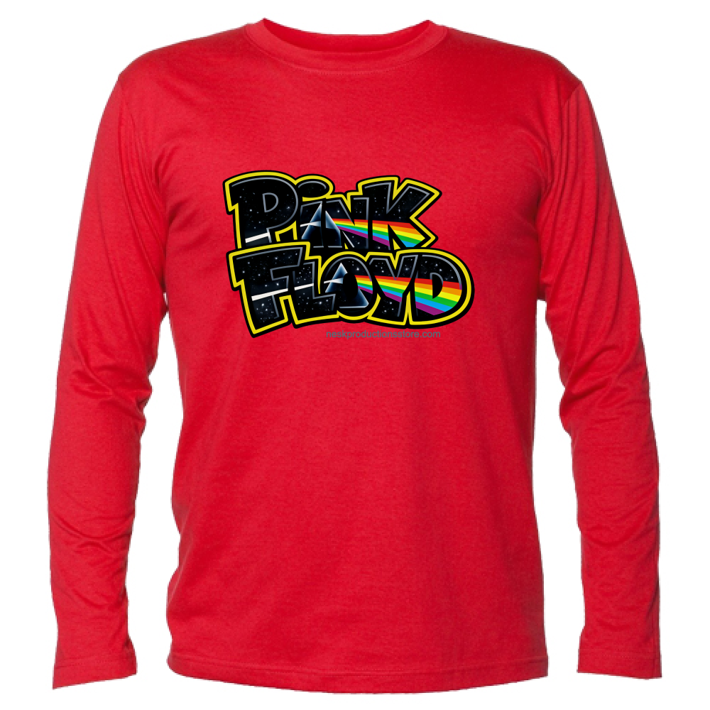 T-Shirt Unisex Manica Lunga linea Pink Floyd
