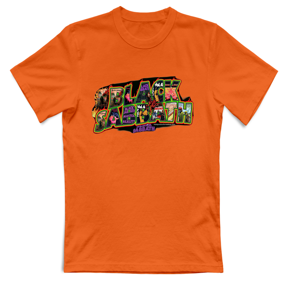 T-Shirt Unisex linea Black Sabbath A