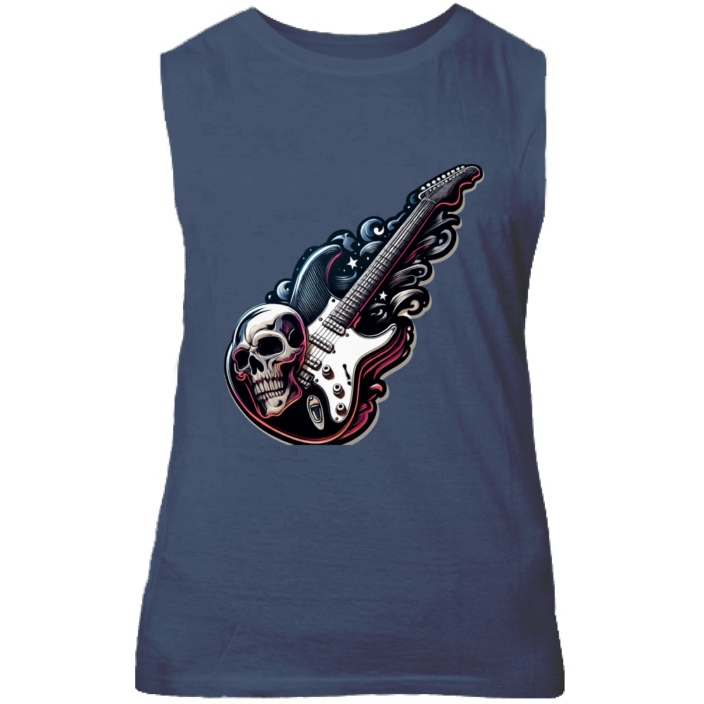 Canotta Unisex linea chitarra rock