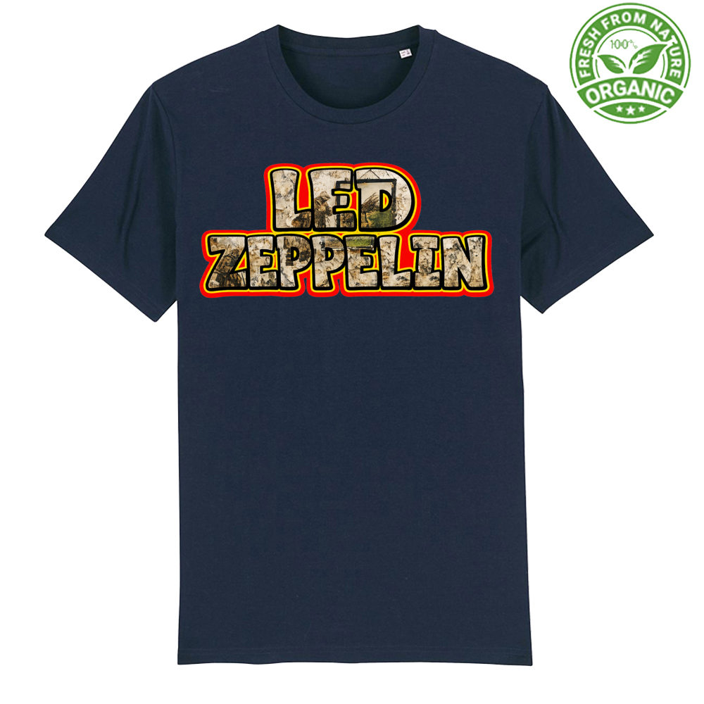 T-Shirt Unisex Premium Organic linea led zeppelin