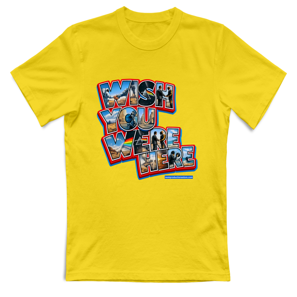 T-Shirt Unisex linea wish you were here A