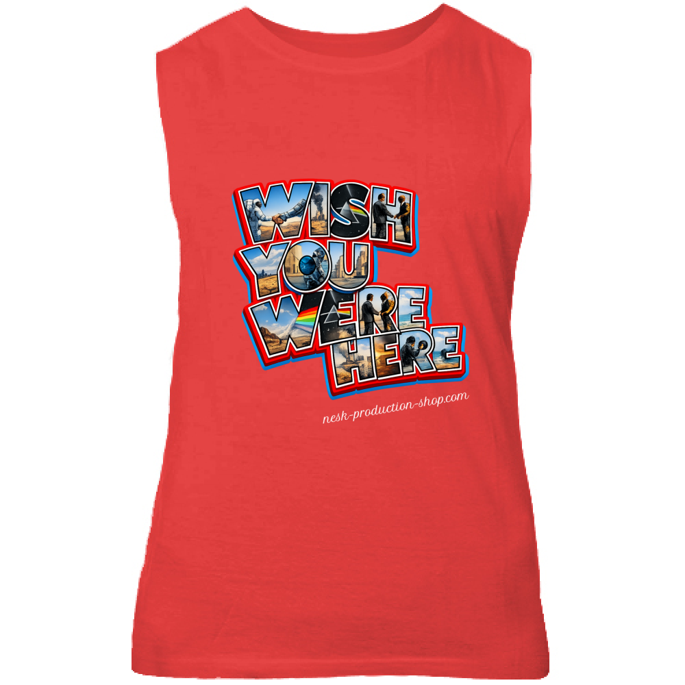 Canotta Unisex linea wish you were here