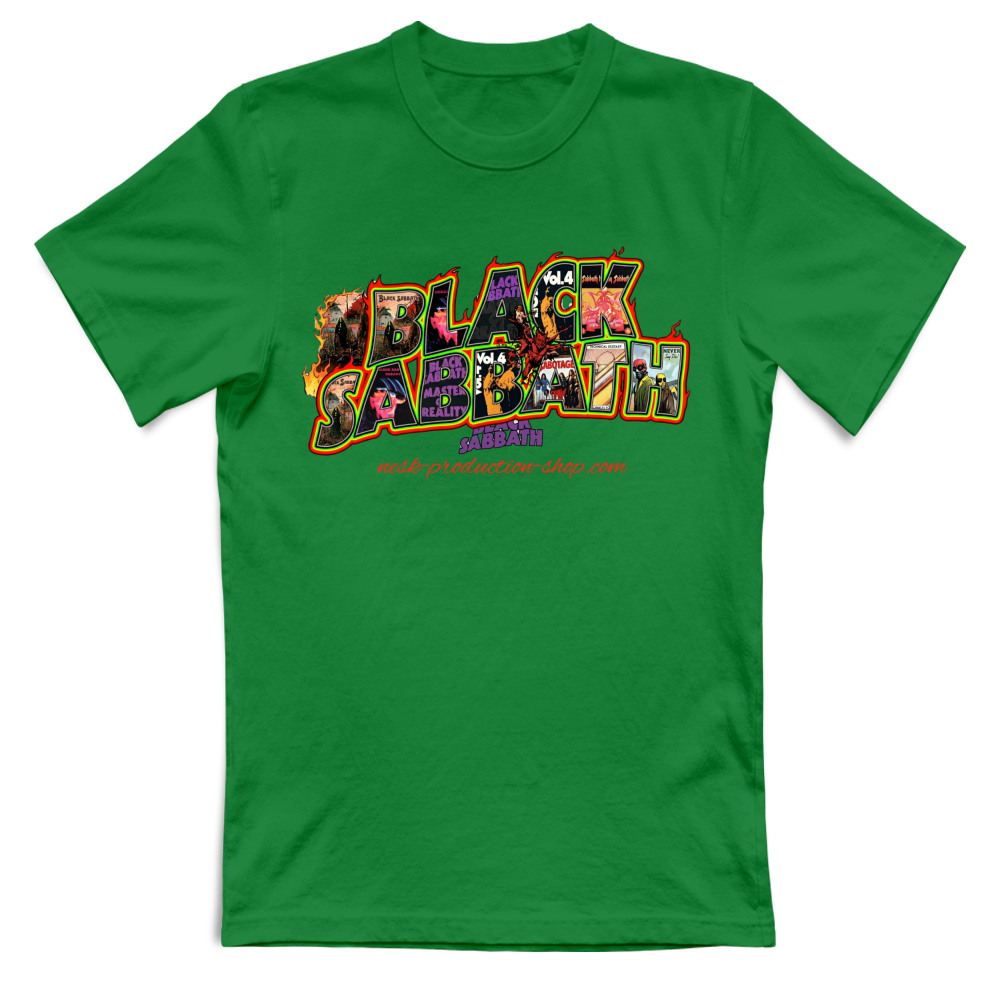 T-Shirt Unisex linea black sabbath