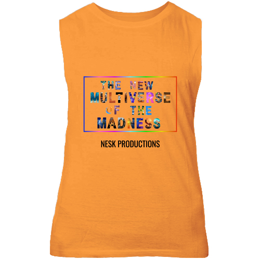 Canotta Unisex T-Shirt of Multiverse a Sfondo Bianco