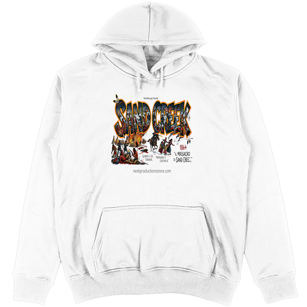 Felpa Unisex con Cappuccio linea Sand Creek 1A