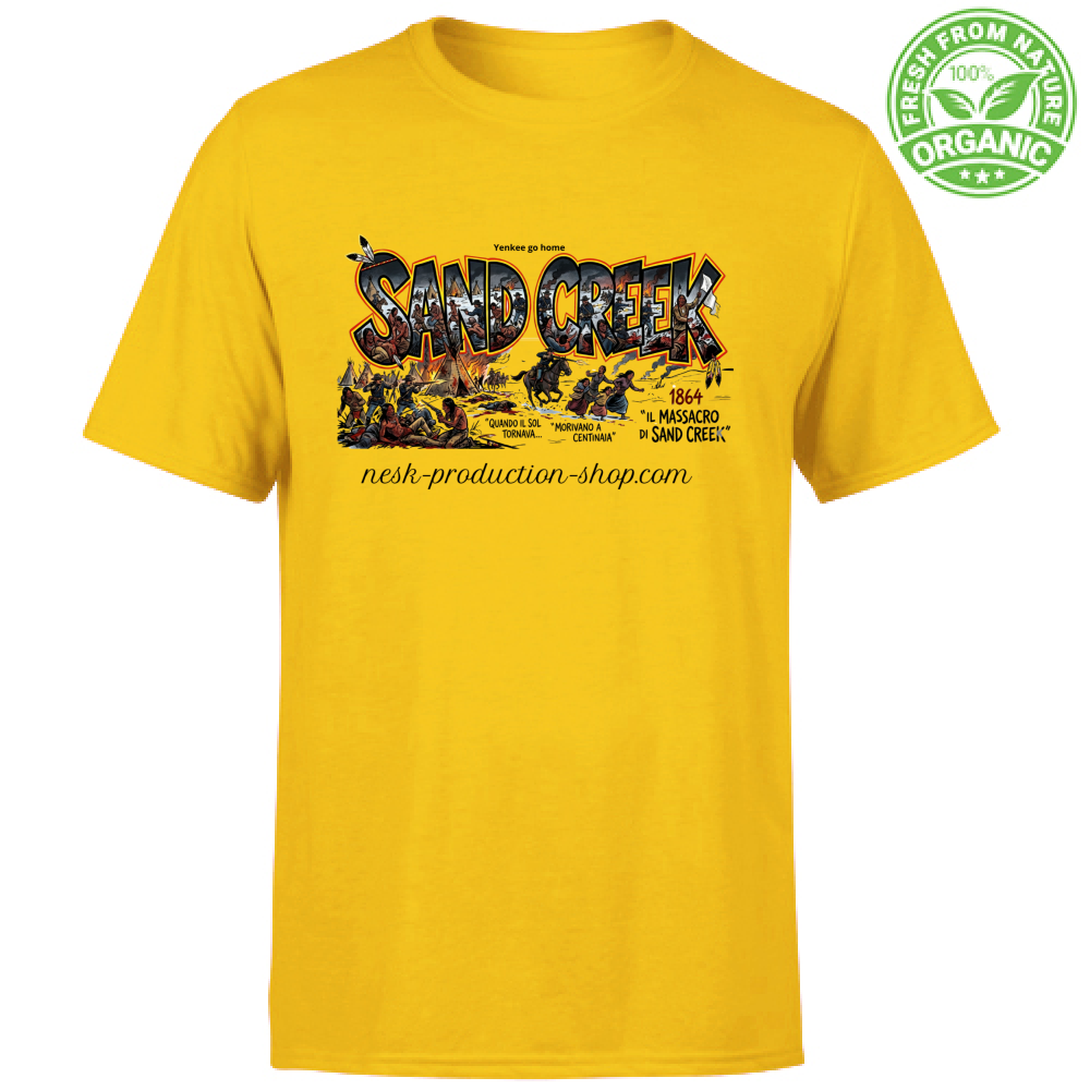 T-Shirt Unisex Organic linea sand creek