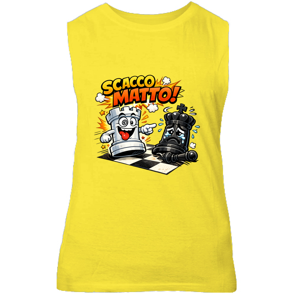 Canotta Unisex Linea scaccomatto