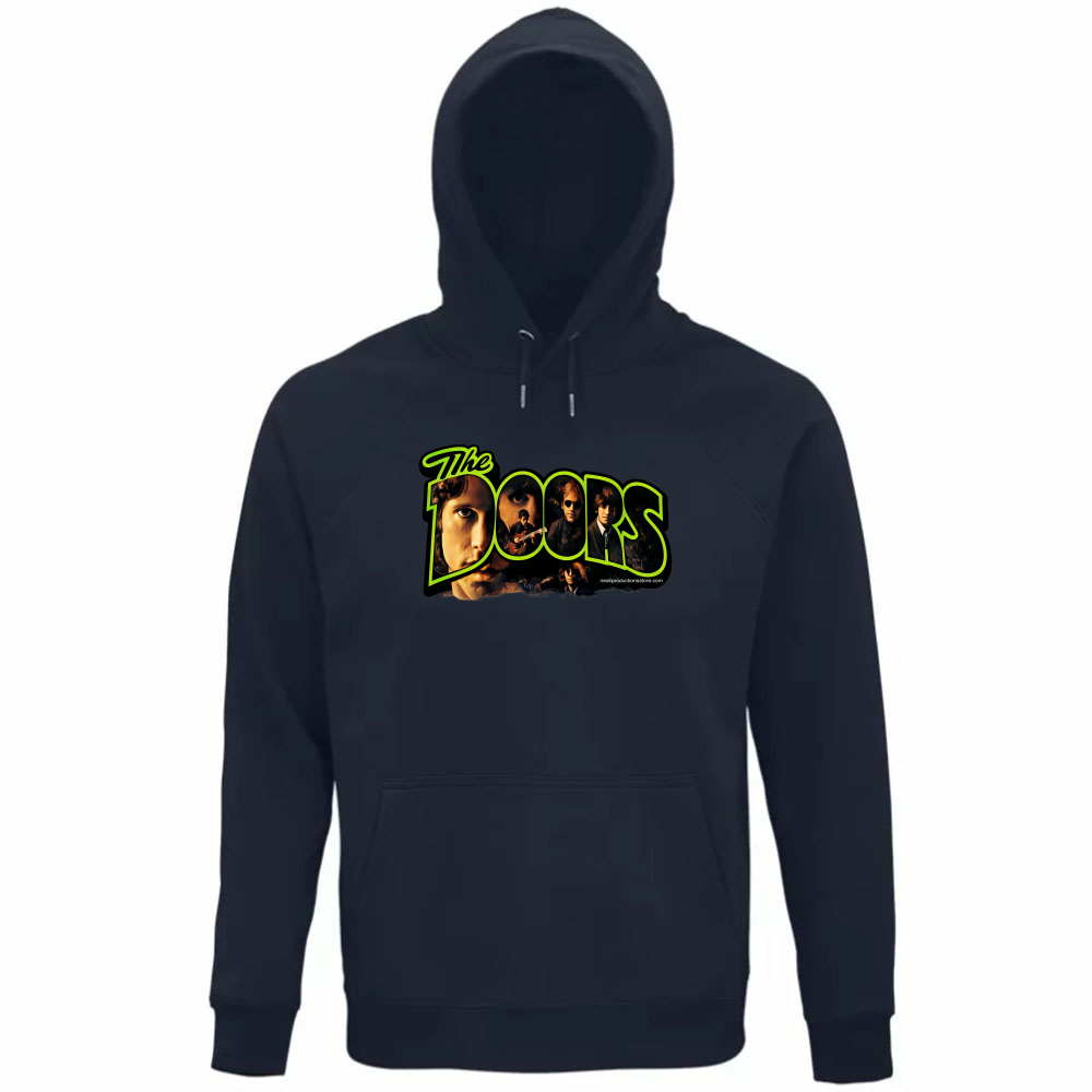 Felpa Organica Unisex Cappuccio linea Doors